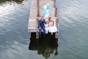 Photo de mariage par drone