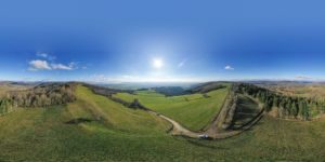 Diaporama à 360° de la plaine de Bièvre, en Isère