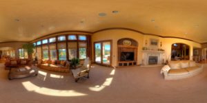 Panorama 360° intérieur de villa - Visite virtuelles